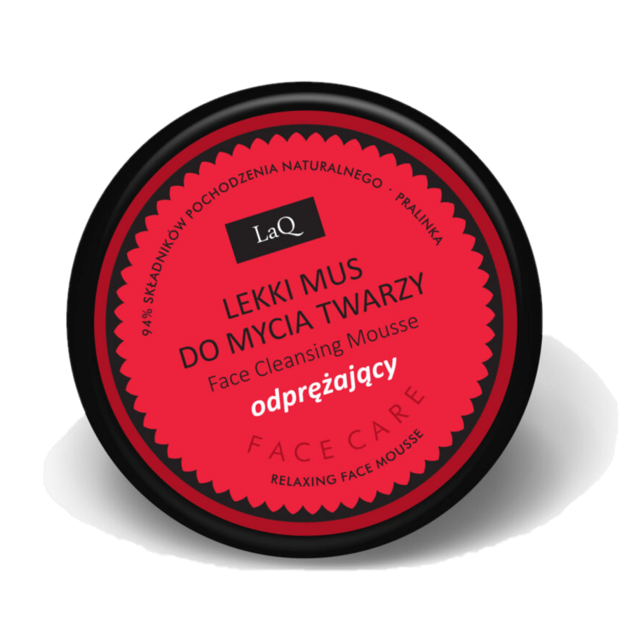 Mousse limpiador facial relajante Praliné