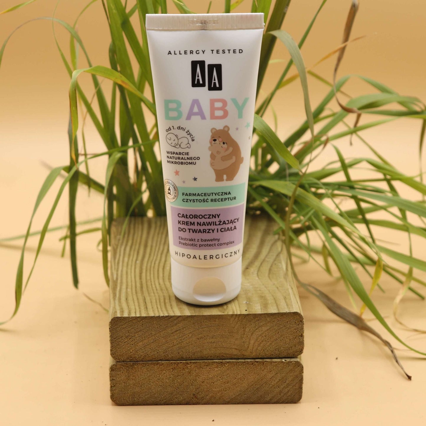 Crema facial y corporal para bebé
