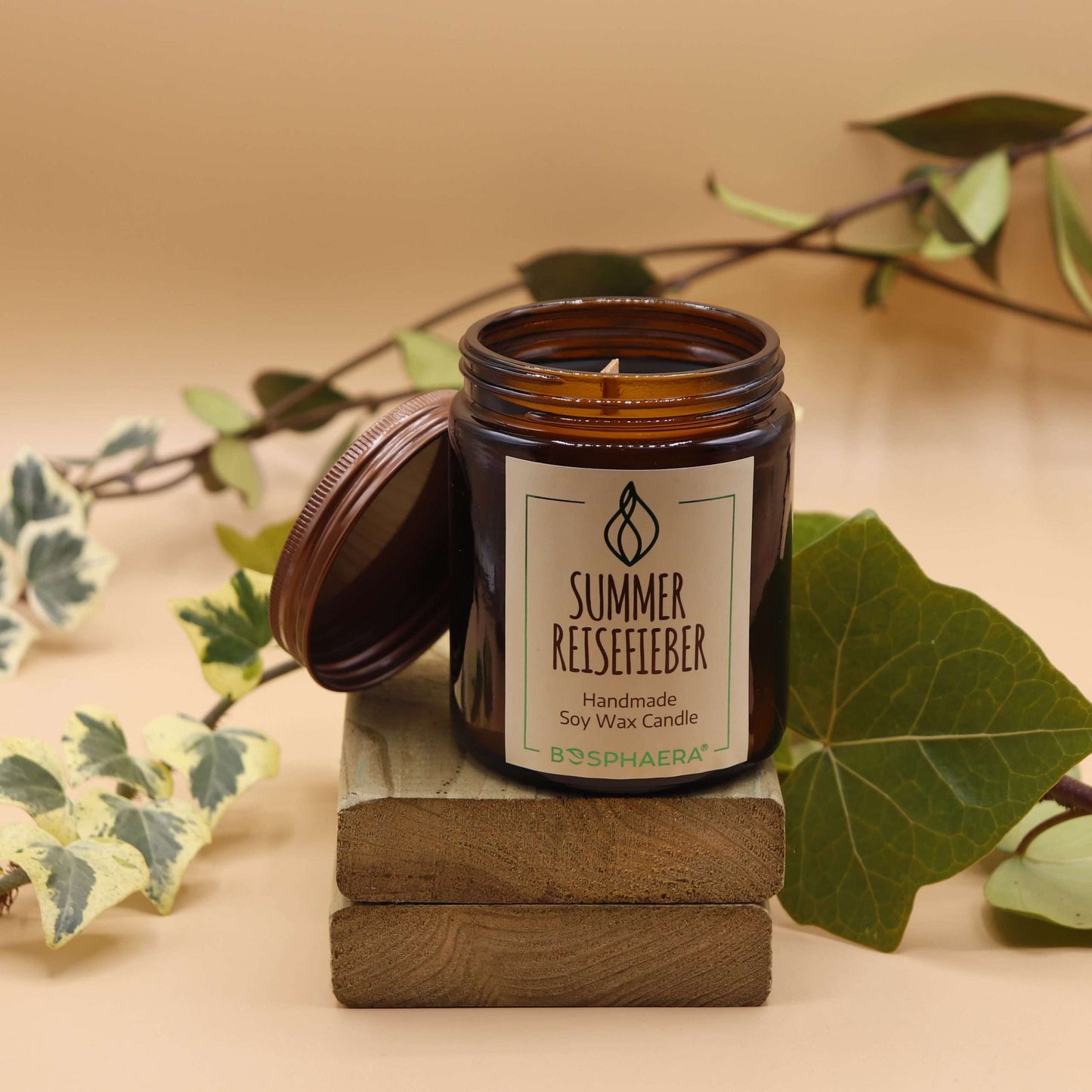 Vela de soja perfumada - Summer Reisefieber