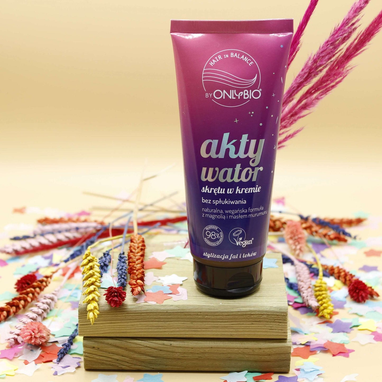 Crema activadora de rizos y ondas