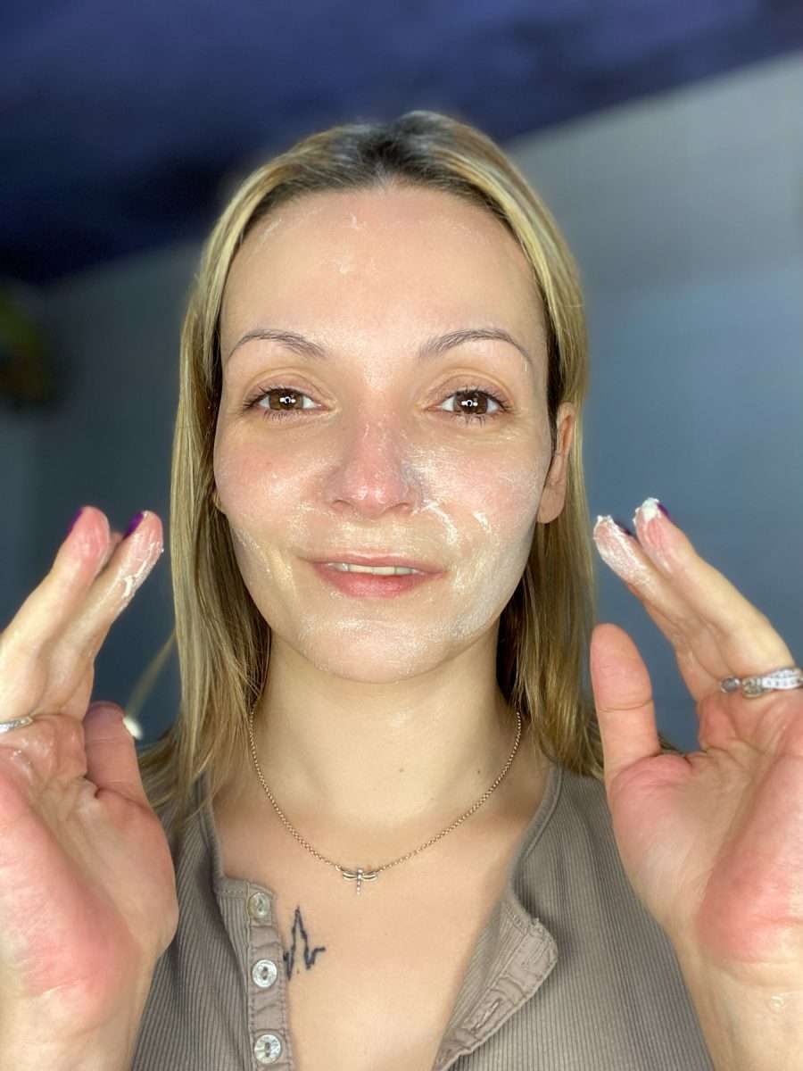 Mousse lavado facial exfoliante