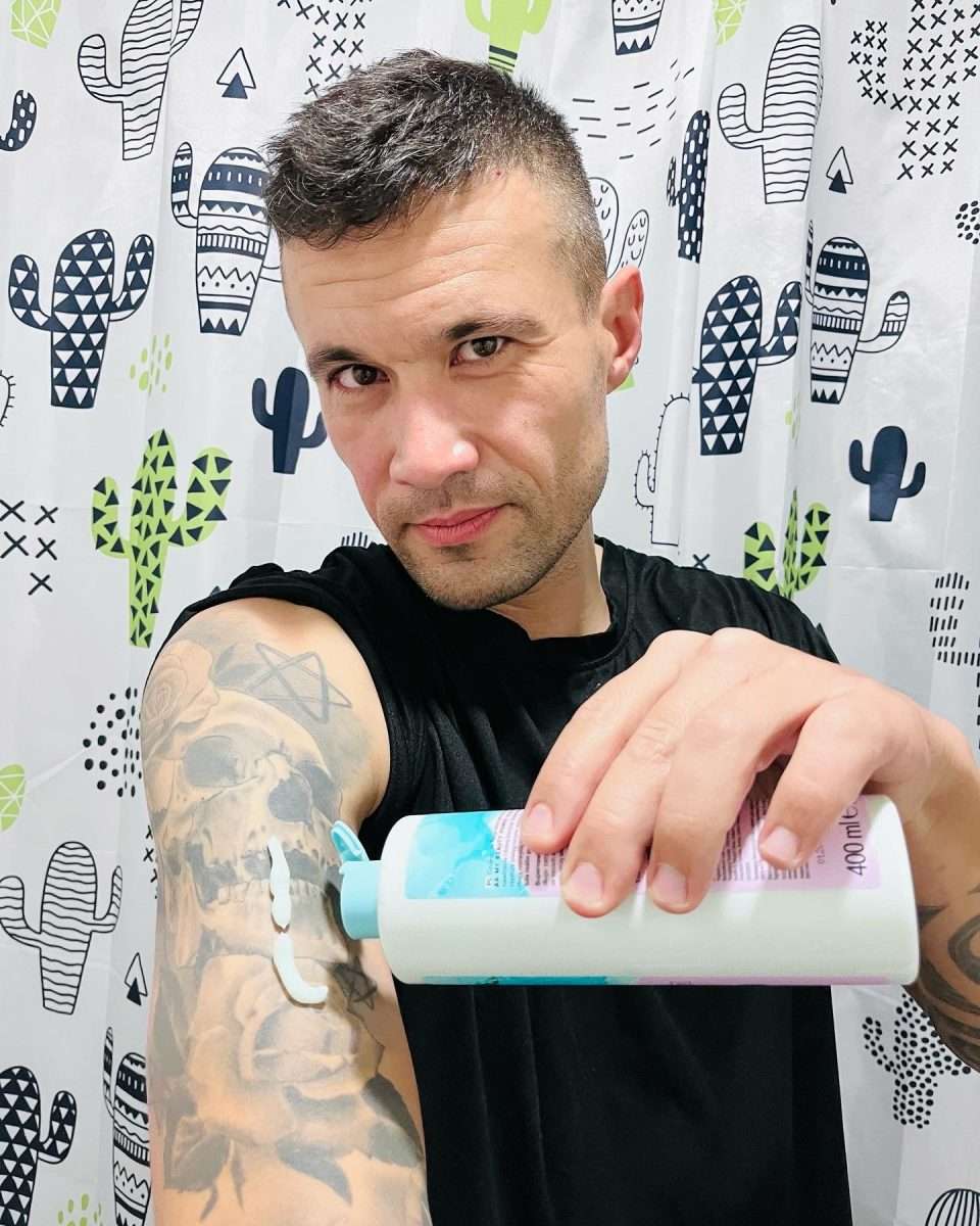 Bálsamo corporal súper hidratante