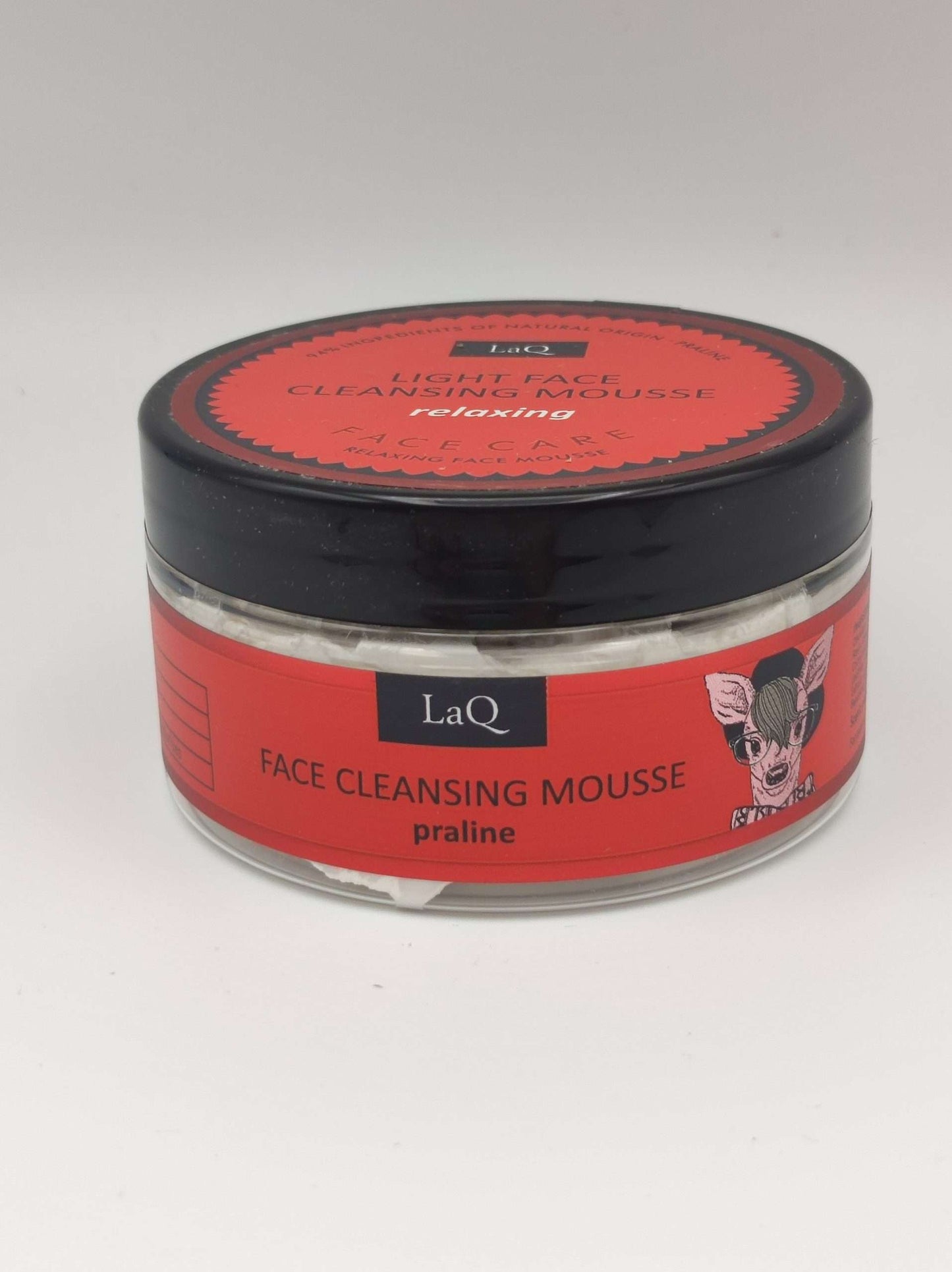 Mousse limpiador facial relajante Praliné