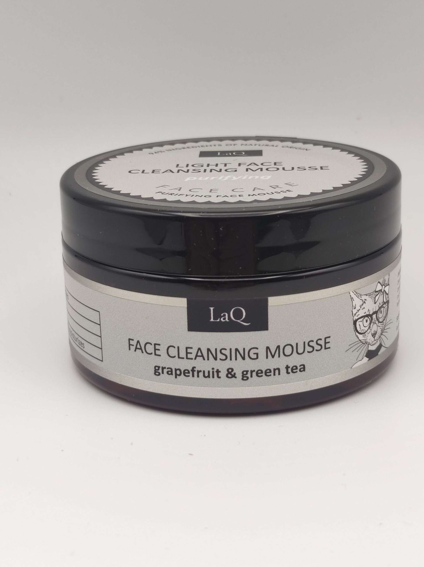 Mousse limpiador facial de pomelo y té verde