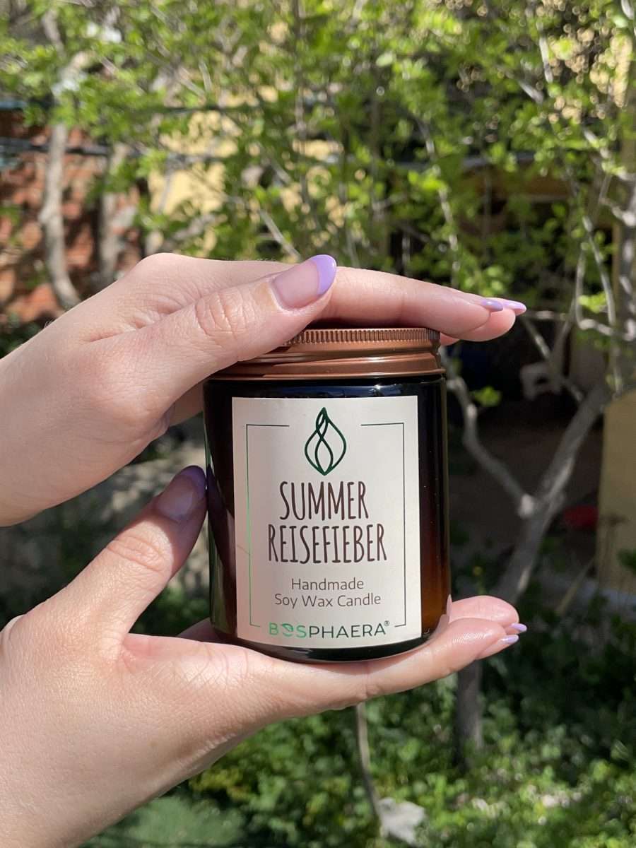 Vela de soja perfumada - Summer Reisefieber