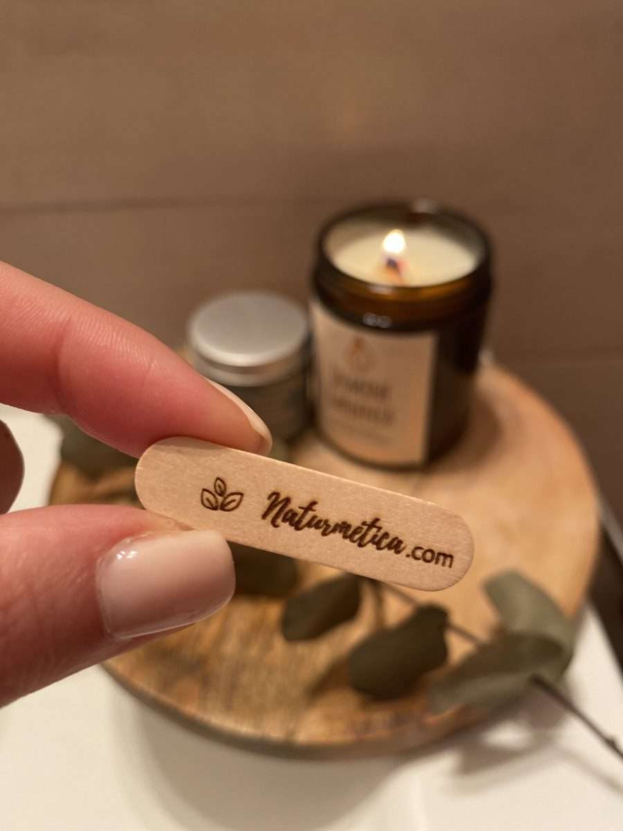 Vela de soja perfumada - Jasmine gardenia