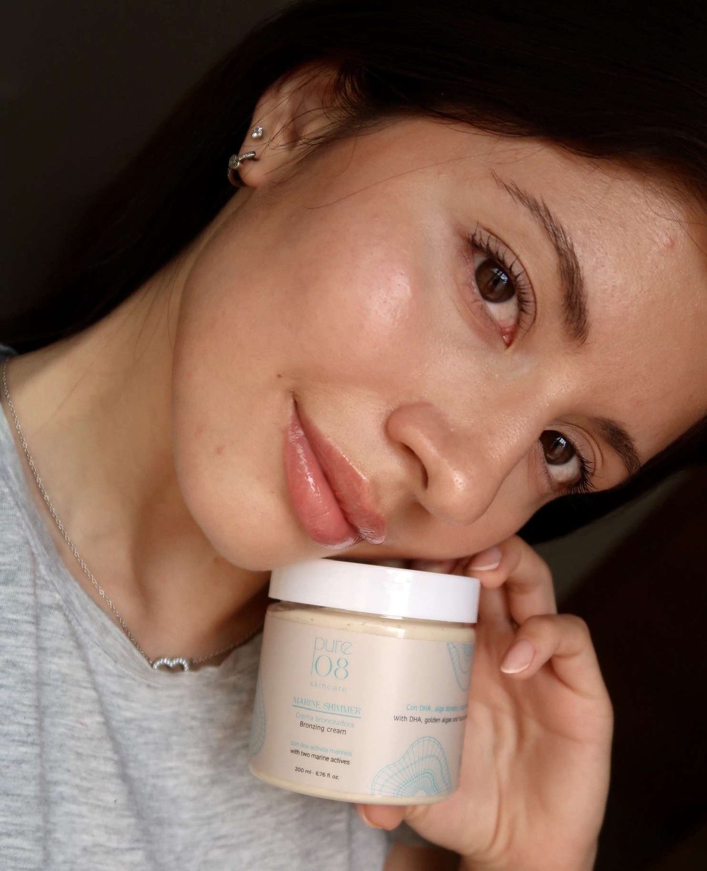 Crema Bronceadora Marine Shimmer