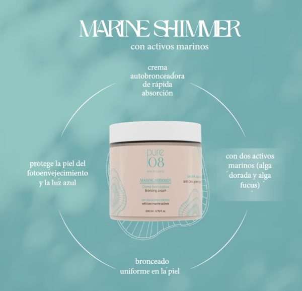 Crema Bronceadora Marine Shimmer