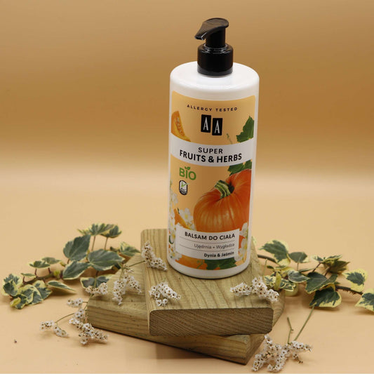 Loción corporal con calabaza y jazmín
