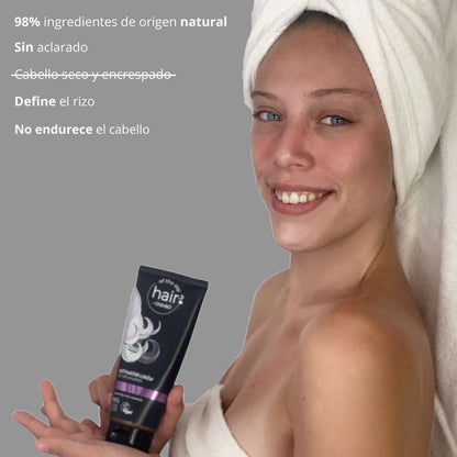 Activador de rizos sin aclarado - Hair of the Day
