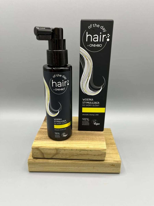 Loción estimulante del cuero cabelludo, aceleradora del crecimiento del cabello