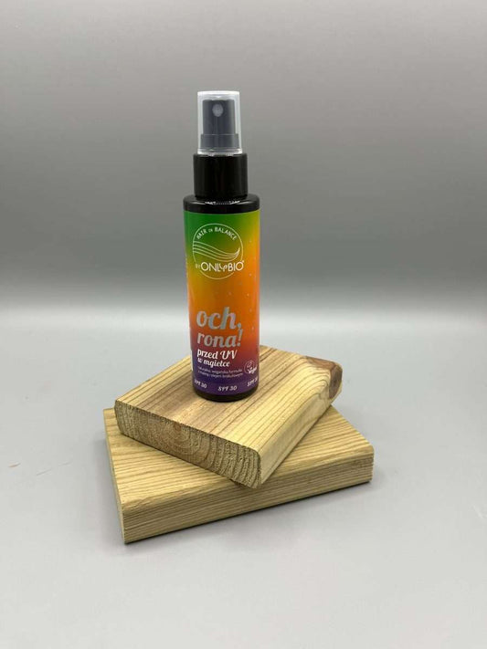 Bruma de protección UV para el cabello