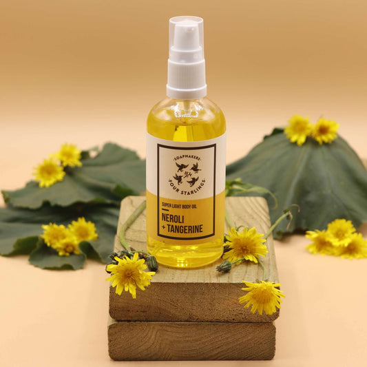 Aceite corporal superligero - neroli y mandarina