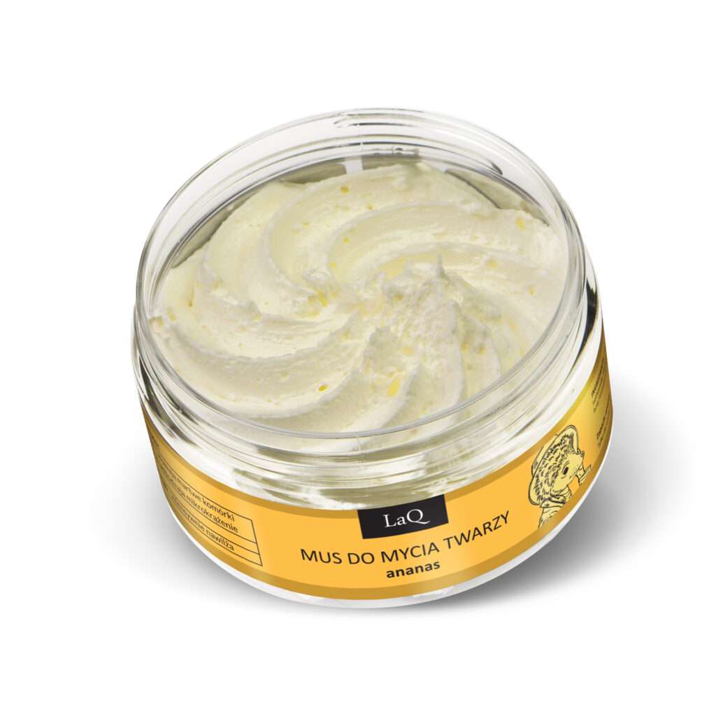 Mousse limpiador facial de Piña