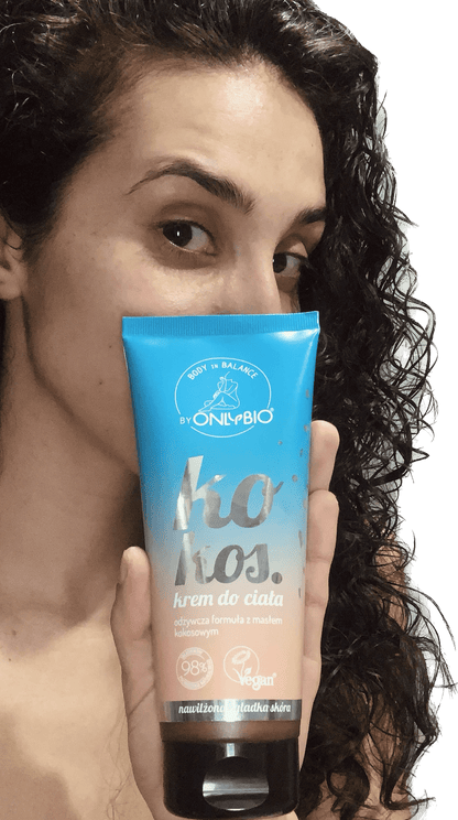 Crema corporal hidratante de coco