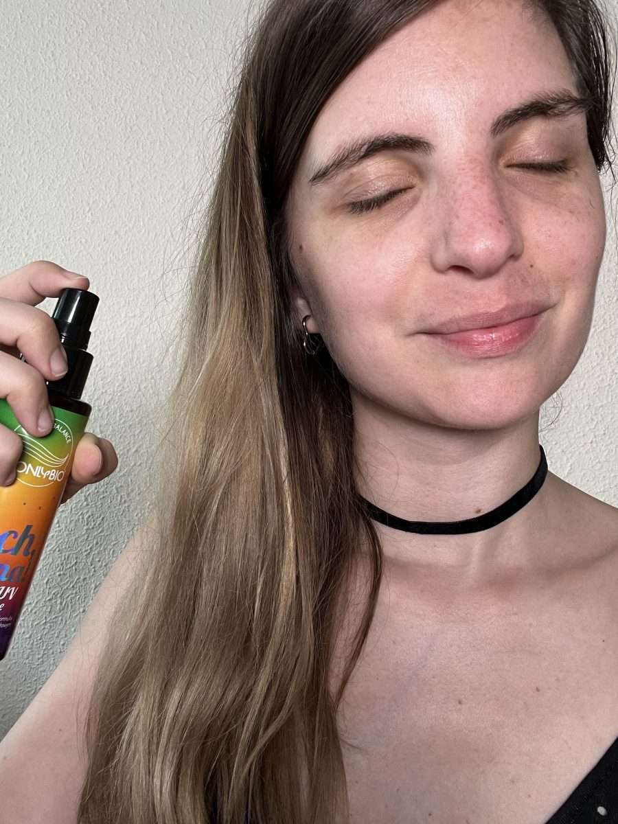 Bruma de protección UV para el cabello