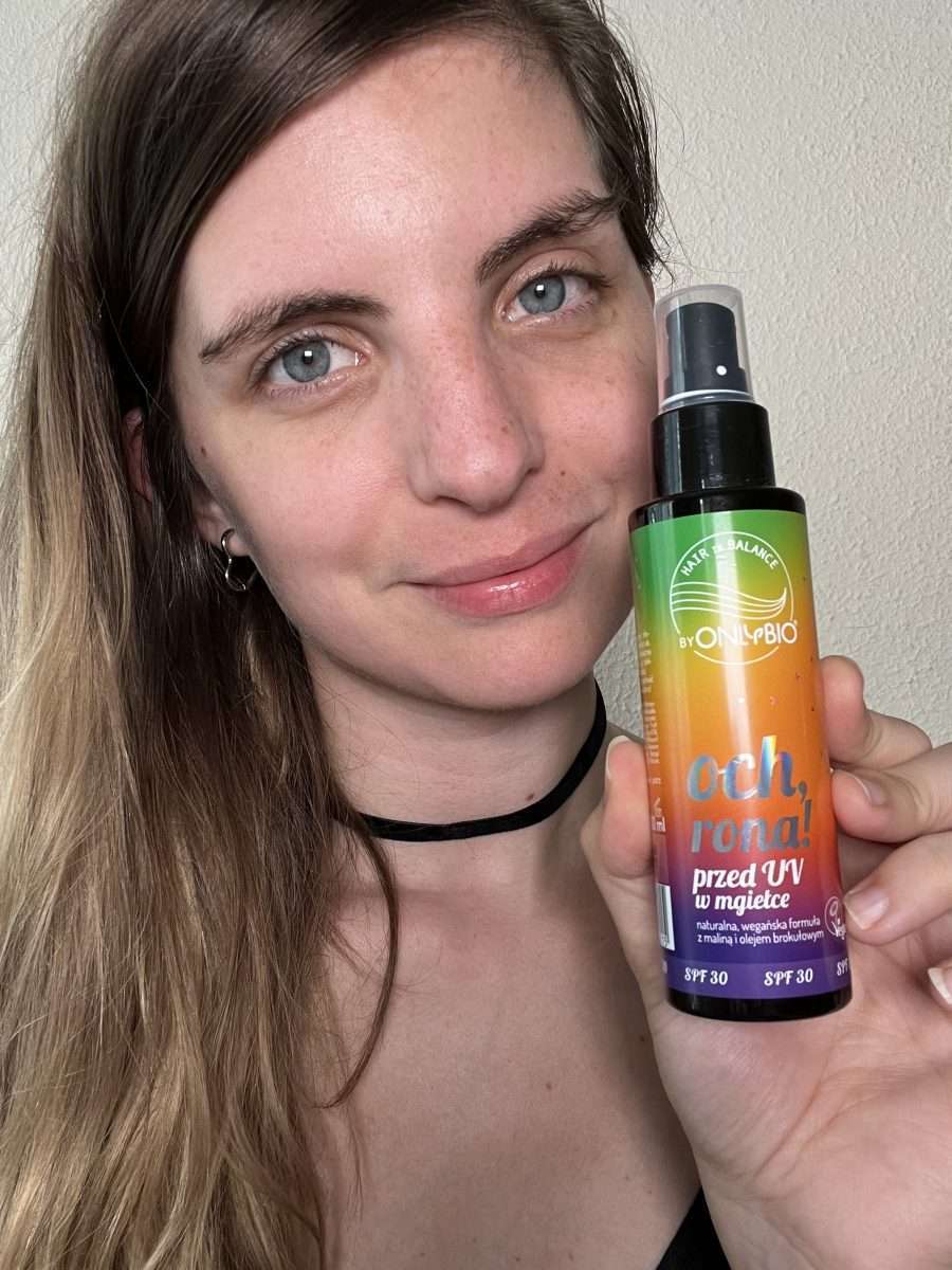 Bruma de protección UV para el cabello