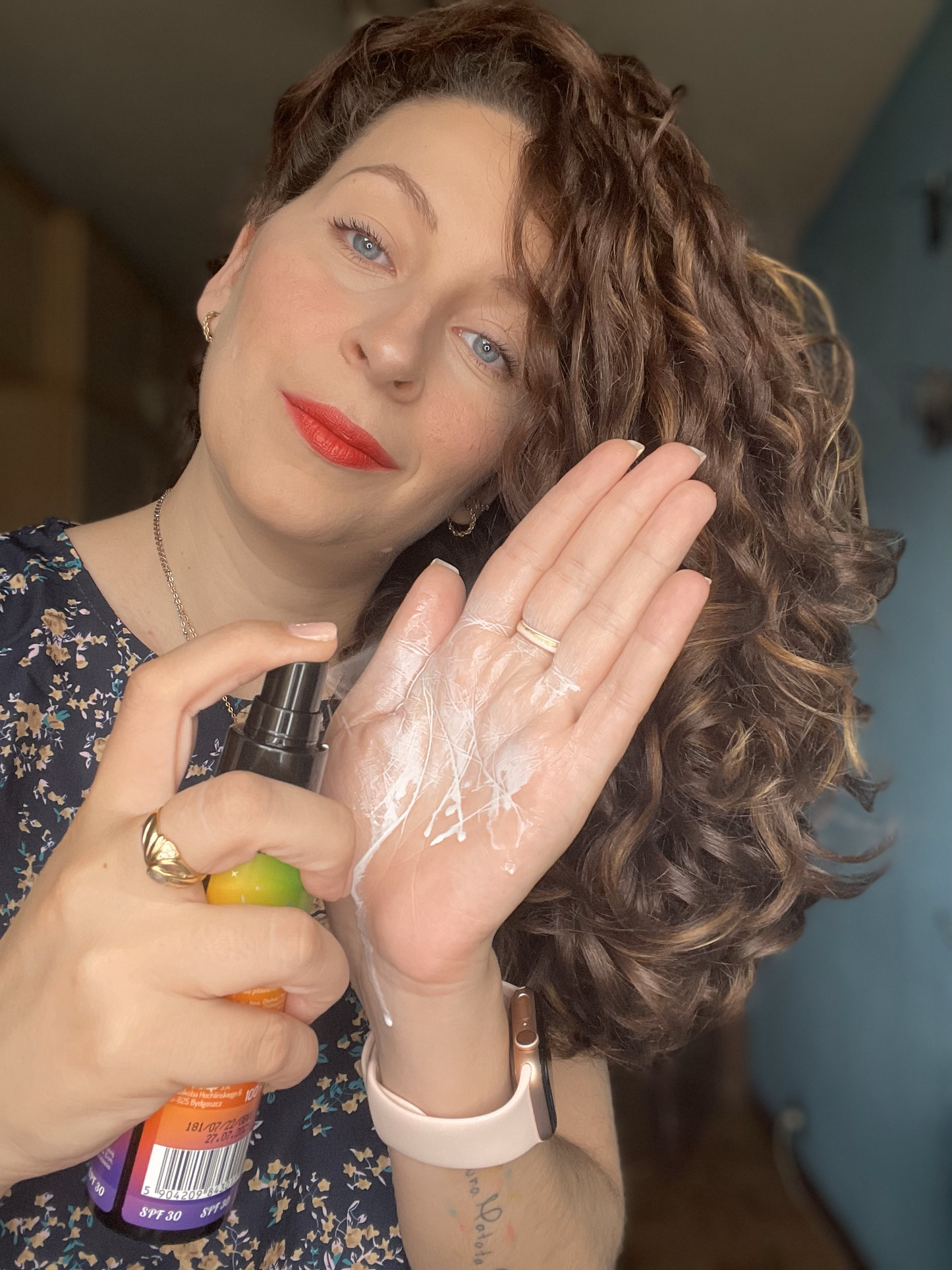 Bruma de protección UV para el cabello